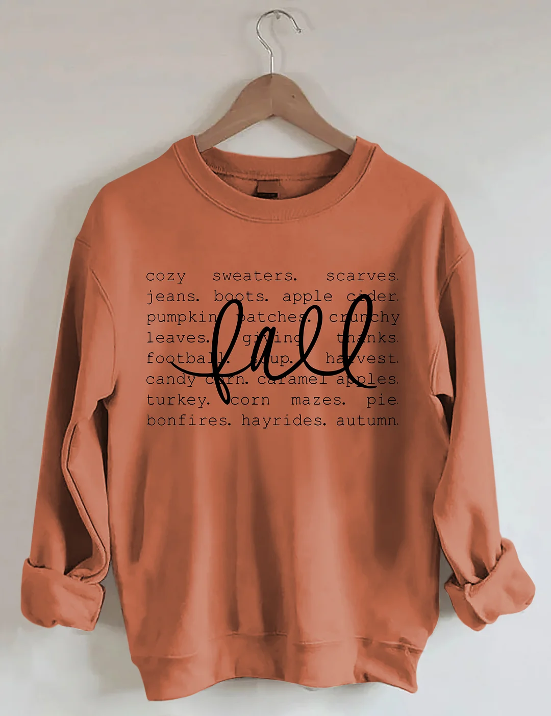Fall Words Sweatshirt