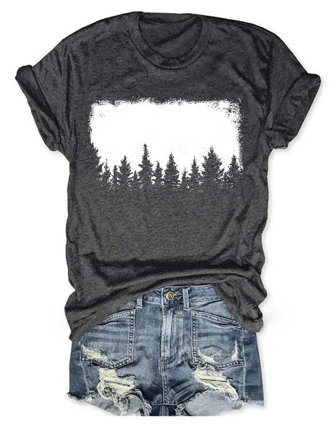 Pine Tree Silhouette T-Shirt
